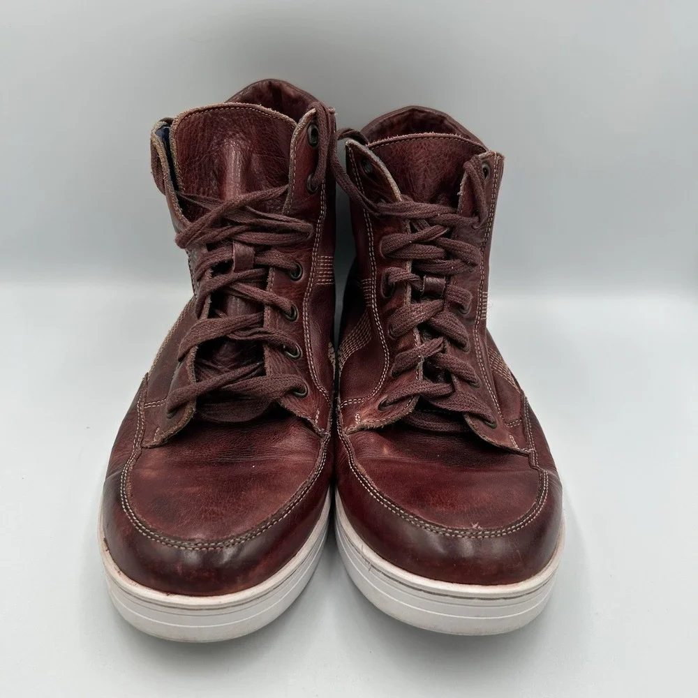 Bed Stu‎ Men's Lordmind Distressed Leather Sneaker Boots Size 9